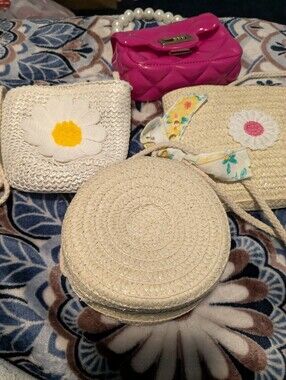 Assortment Of Girls Bags Crossbody And Clutch